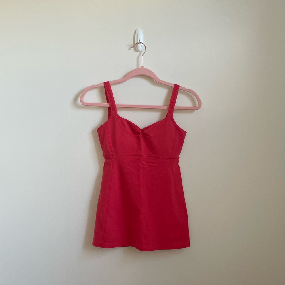 lululemon athletica Red Tank Top